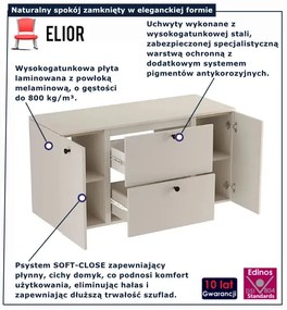 Kaszmirowa wisząca szafka pod umywalkę K1-R20