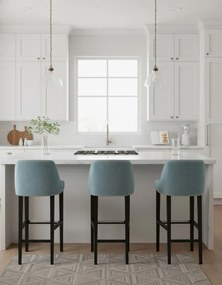 Tapicerowany hoker z oparciem R7-B92