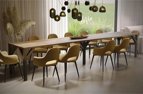 Stół rozkładany DUNAJ 130(350)x90 dąb monstery