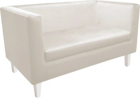 Sofa Monaco : Kolor nogi - Biała, Kolor tkaniny - VELVET - MG50, Typ tkaniny - Velvet, Wysokość nogi - 15 cm