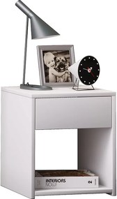 Drewniany stolik nocny szuflada Sledo Mini