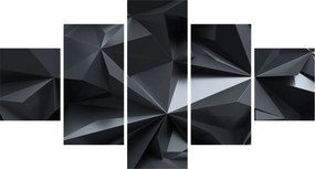 Obraz - Abstrakcja geometryczna (125x70 cm)