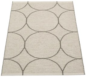 Ciemnoszary dywan odpowiedni na zewnątrz 70x100 cm Boo Charcoal Linen – Pappelina