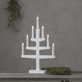 Świecznik świąteczny w skandynawskim stylu