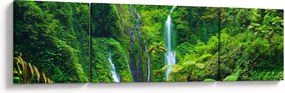 Obraz - Wodospady Madakaripura, Jawa Wschodnia, Indonezja (170x50 cm)