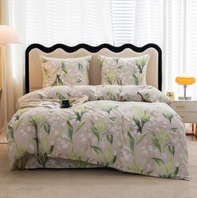 PrzytulneMieszkanie.pl PrzytulneMieszkanie.pl Pościel z mikrofibry MUGUET wzorowana Rozmiar pościeli: 70 x 80 cm | 140 x 200 cm