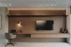 Minimalistyczny plafon LED A2-R80
