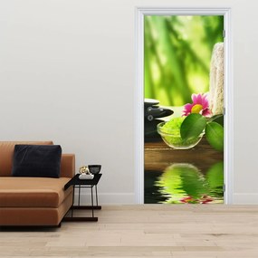 Fototapeta na drzwi - Narzędzia do masażu (95x205cm)