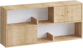 Komoda dębowa – 120 x 50 x 22 cm – Dąb – Płyta wiórowa pokryta melaminą