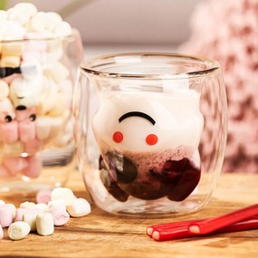 4Home Szklanka termiczna Hot&Cool Happy Cow 210 ml, 2 szt.