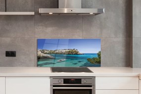 Panel szklany do Kuchni Majestatyczne Klify na Wybrzeżu