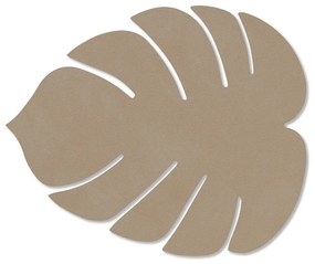 Mata stołowa ze skóry ekologicznej 22x26 cm Monstera Leaf Nupo – LIND DNA
