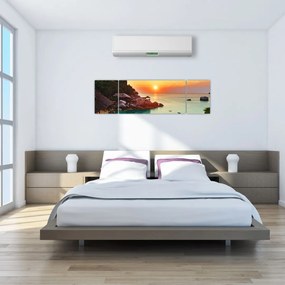 Obraz pięknej plaży (170x50 cm)