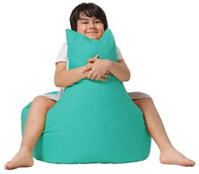 Turkusowy dziecięcy worek do siedzenia Baton – Floriane Garden