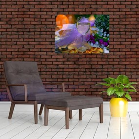 Obraz na szkle - piknik (70x50 cm)
