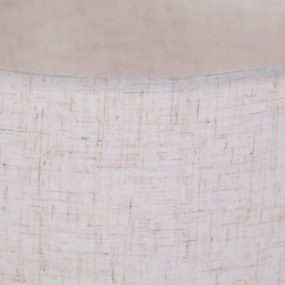 Lampka na stół z materiałowym kloszem, 23 x 36 cm