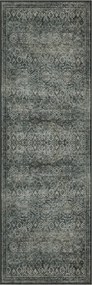 Dywan vintage INKA Oriental z Efektem Postarzenia Zielony 80 cm x 250 cm