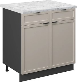 Szafka dolna do kuchni greybeige 80x60x82 fame-line