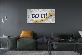 Fotoobraz na płótnie Motywacja: Napis "Do It"