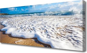 Zdjęcie na płótnie Piaszczysty Brzeg Oceanu