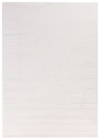 Dywan 3D nowoczesny Sahara Wstęga kremowy 160 cm x 230 cm