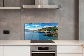 Panel szklany do Kuchni Górzyste Wybrzeże nad Morzem