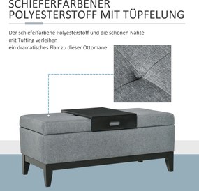 Ławka HOMCOM 107 cm x 50 cm x 44 cm