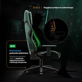 Fotel Diablo X.One Prime, Forest Green, Normal Size