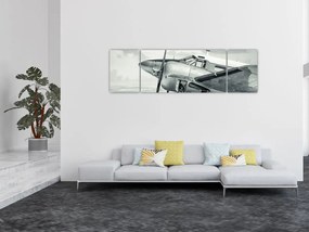 Obraz - Samolot (170x50 cm)