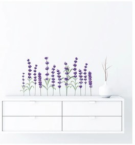 Komplet naklejek ściennych Ambiance Levanders