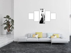 Obraz - Ilustracja mody (125x70 cm)