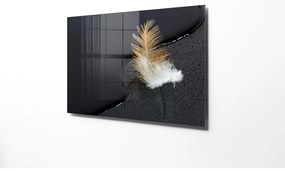 Szklany obraz 70x50 cm Feather – Wallity