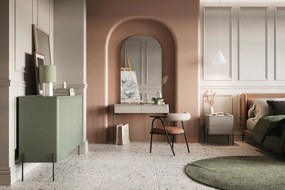 Toaletka Sonatia 100 cm z dwoma szufladami - kaszmir