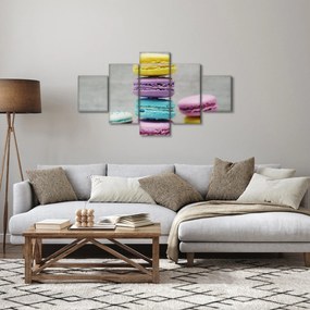 Obraz makaroników (125x70 cm)