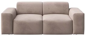 Beżowa sztruksowa sofa 205 cm Villet – Rodier