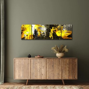 Obraz - Piłka nożna w wielkim mieście (170x50 cm)