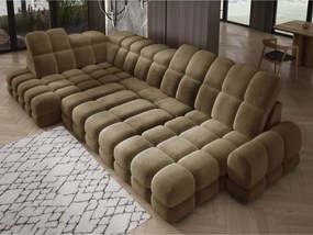 Narożnik TOLLO XL Lewostronny Elektryczna regulacja Tkanina SALVADOR 10 WERSAL