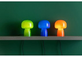 Niebieska lampa stołowa (wysokość 20 cm) Fervor – Leitmotiv