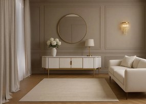 Szafka RTV glamour Stilig ST905C w kolorze ecru