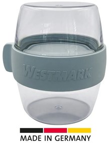 Westmark Dwuczęściowy pojemnik na przekąski MINI, 400 ml, niebieski
