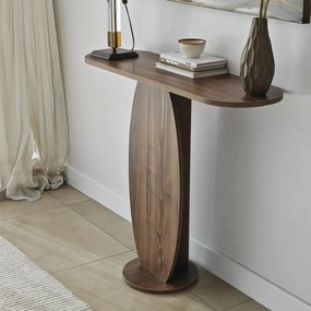 Stolik do odkładania Ellittica Walnut