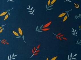 PrzytulneMieszkanie.pl Prześcieradło z mikrofibry LUNERIS niebieskie 90x200 cm