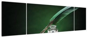 Obraz pióra do pisania (170x50 cm)