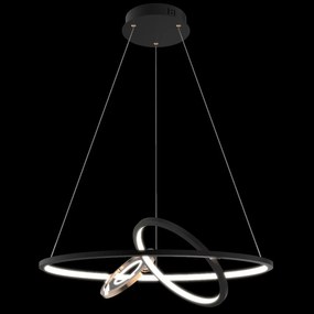 Ledowa lampa wisząca ring Seppia No.2