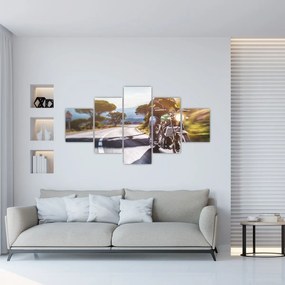 Obraz - Motocyklista (125x70 cm)