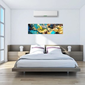 Obraz - Teksturowany obraz olejny (170x50 cm)