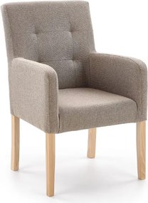 Fotel wypoczynkowy na nogach w kolorze dąb miodowy Filo