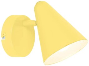 Żółty nowoczesny kinkiet metalowy - 2X D216 M6-B84