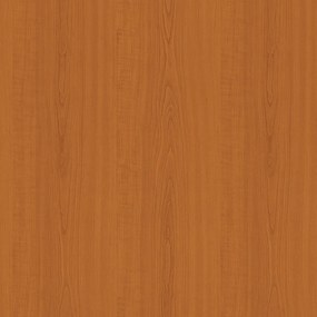 Biblioteka z wbudowanym biurkiem, niska, 2950x700/400x1923 mm, czereśnia