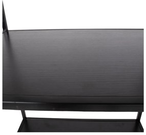 Czarny regał House Nordic Vita Shelf, 51x170 cm